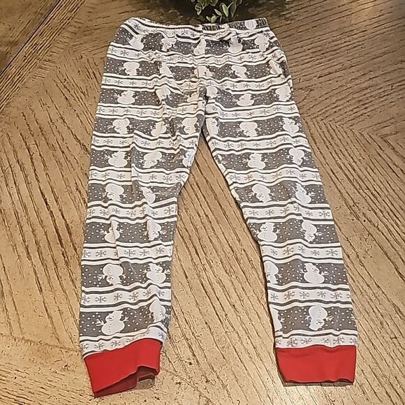 Snowman pj pants size 7 - Picture 2 of 12
